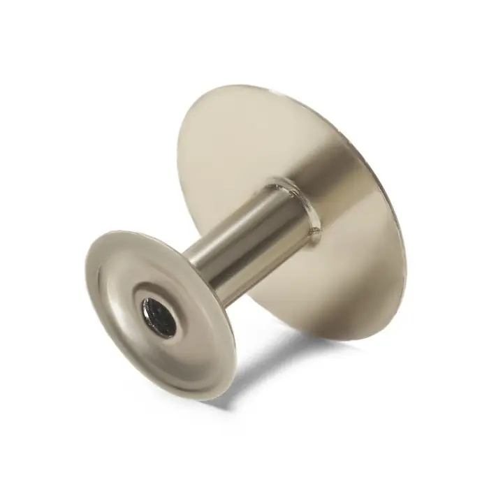 Ручка-кнопка ТУНДРА РК002, Матовый никель Ручка-кнопка ТУНДРА РК002, Матовый никель