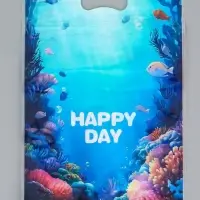 Пакет подарочный, с zip-lock застежкой, &laquo;Русалочка&raquo;, 15&times;23&plusmn;1 см МИКС