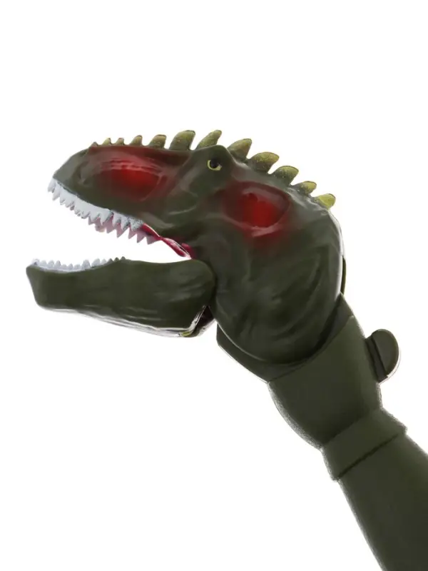 Ручка гелевая-прикол, Динозавр МИКС, с помощью кнопки пасть закрывается