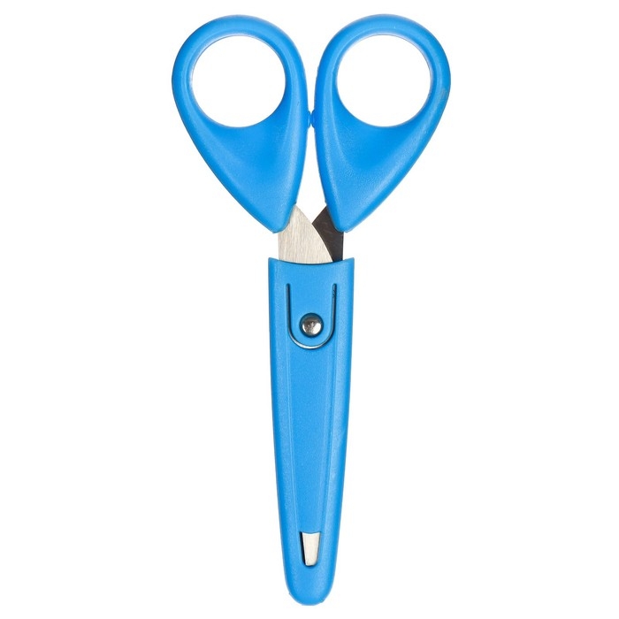 Ножницы детские 13 см, с защитным колпачком, Холодное сердце Ножницы детские 13 см, с защитным колпачком, Холодное сердце