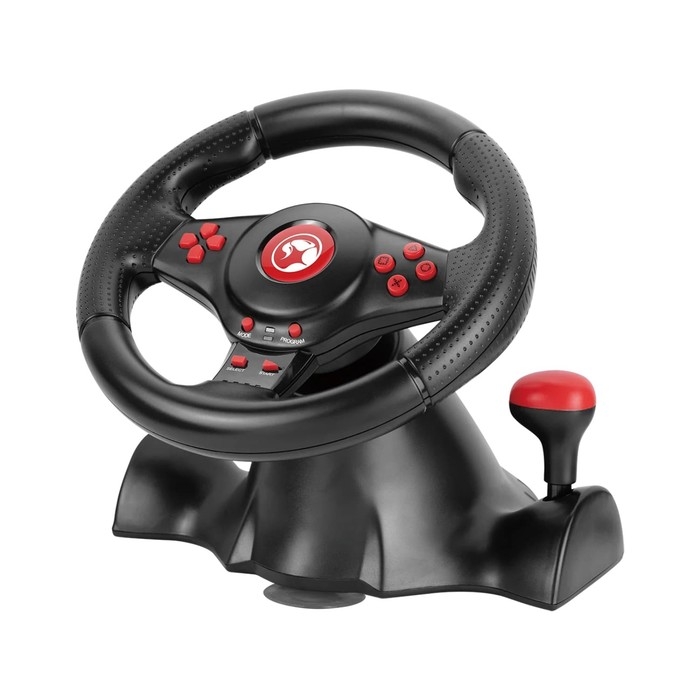Руль MARVO GT-903, поддержка PS4/PS3/XBOX/Android/PC, кабель 2 м Руль MARVO GT-903, поддержка PS4/PS3/XBOX/Android/PC, кабель 2 м