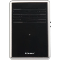 Звонок дверной беспроводной c цифровым кодированием (черный) REXANT RX-30