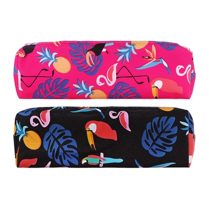 Пенал школьный Пенал школьный "Какаду", на молнии, МИКС