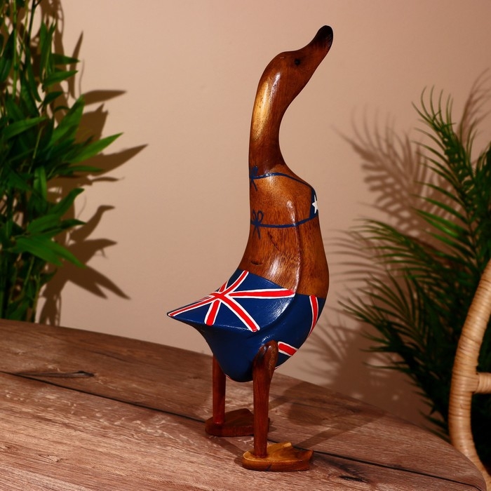 Сувенир "Утка-британка" дерево 45 см