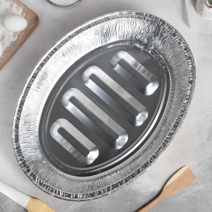 Форма для запекания Доляна, 46×34×8 см Форма для запекания Доляна, 46×34×8 см