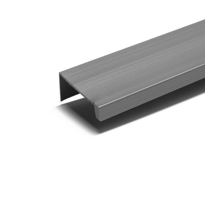 Ручка CAPPIO RT001, L=1200 мм, м/о 1160 мм, цвет графит, 4 шт.