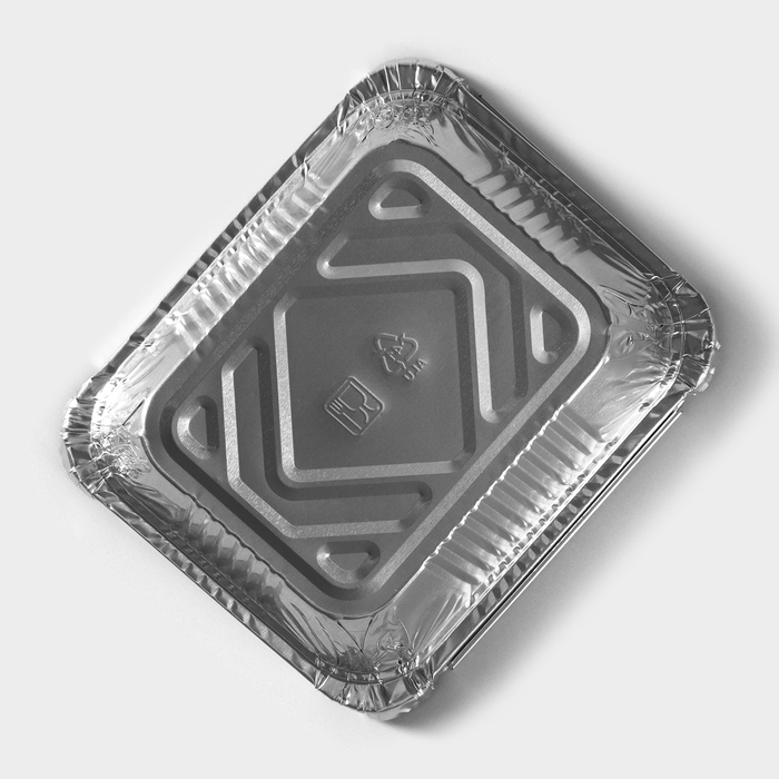 Набор форм из фольги для выпечки и запекания Доляна, 490 мл, 15&times;12,5&times;5,5 см, 3 шт