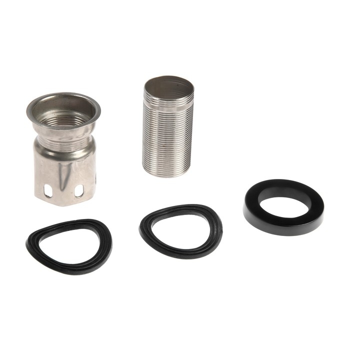 Смеситель для кухни ZEIN Z2506, высокий излив, картридж керамика 40 мм, нерж. сталь, черный