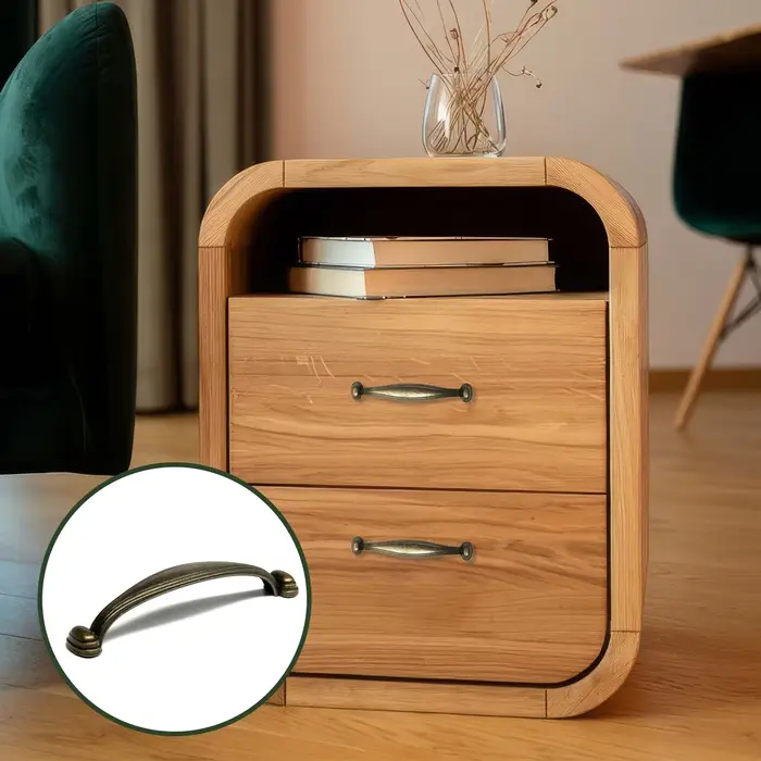 Ручка-скоба мебельная ТУНДРА РС202, м/о 96 мм, цвет бронза Ручка-скоба мебельная ТУНДРА РС202, м/о 96 мм, цвет бронза