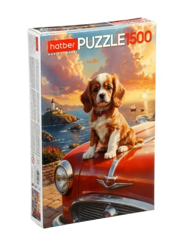 Пазл 1500 эл. "Песик"путешественник"  1500ПЗ2_33971