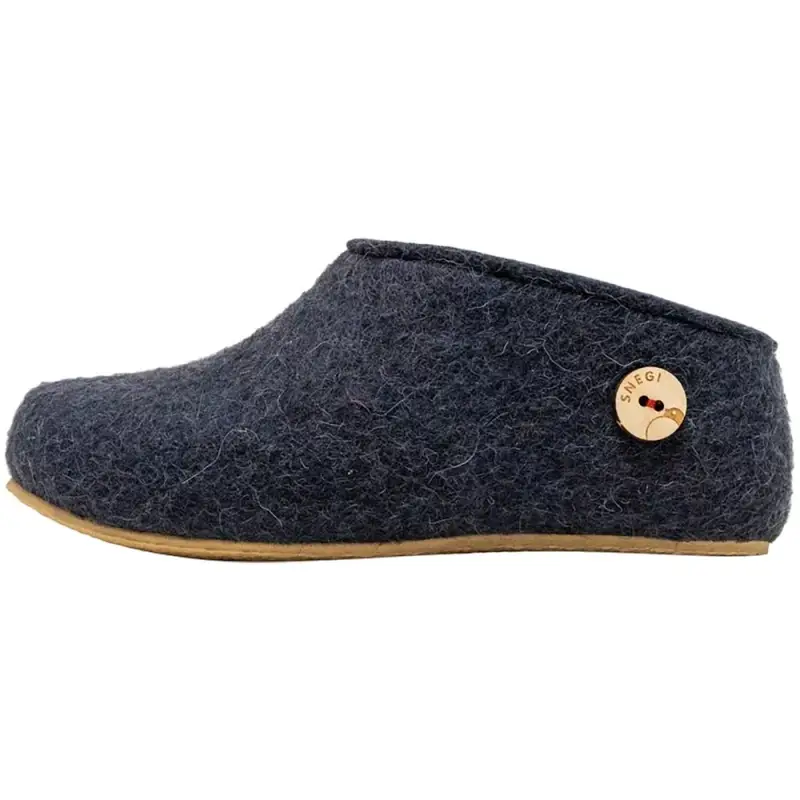 Домашние валенки Cant, темно-синие (клякса), размер 35 Домашние валенки Cant, темно-синие (клякса), размер 35