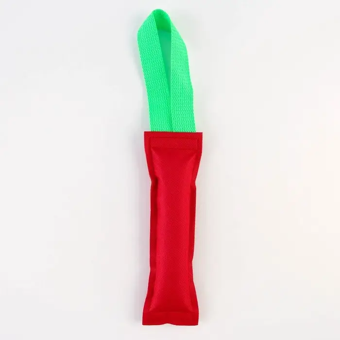 Игрушка-кусалка с 1 ручкой, красная, 20 х 5 см Игрушка-кусалка с 1 ручкой, красная, 20 х 5 см