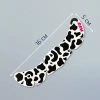 Переводная тату на тело чёрная «Веснушки. Пятна коровы», 16×5 см Переводная тату на тело чёрная «Веснушки. Пятна коровы», 16×5 см