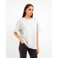 Футболка женская MIST basic, S-M, серый