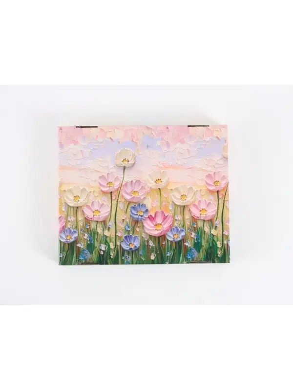 Коробка складная &laquo;Цветочный луг&raquo;, 31 х 25,6 х 16 см