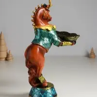 Фигура "Лошадь с подносом" 33х20х14 см Фигура "Лошадь с подносом" 33х20х14 см