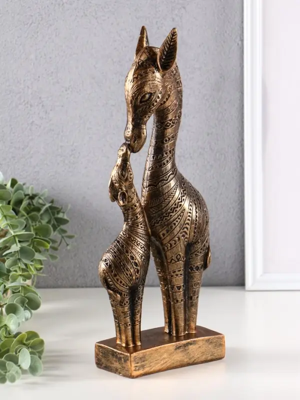 Фигура Фигура "Зебра с детенышем" 33х12х6 см