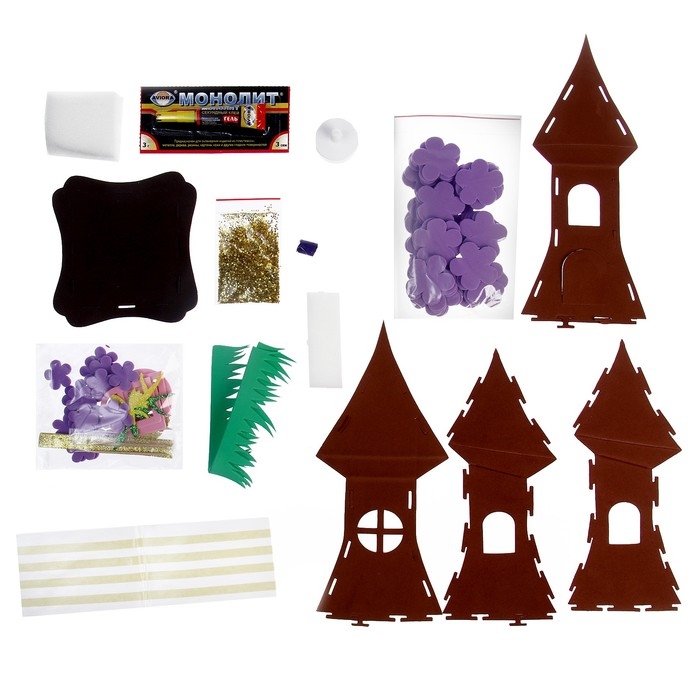 Набор для творчества «Украшение из фоамирана» «Фонарик» «Цветочный» Набор для творчества «Украшение из фоамирана» «Фонарик» «Цветочный»