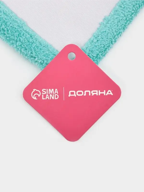 Насадка для плоской швабры &laquo;Доляна. Пастель&raquo;, 42&times;12 см, микрофибра, 60 г, мятная