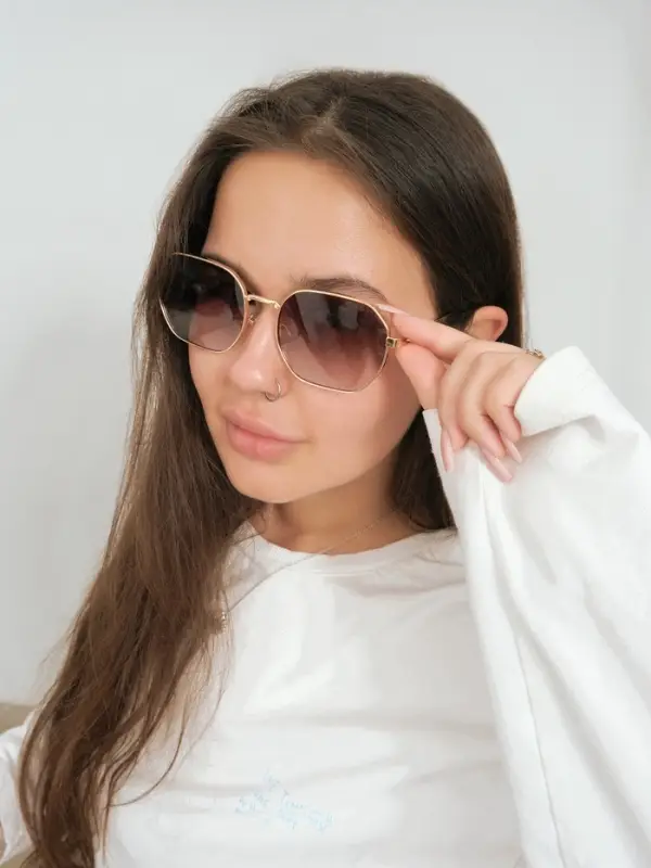 Очки солнцезащитные &laquo;OneSun. Овал&raquo;, uv 400, футляр, салфетка