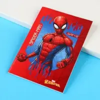 Блокнот А6 32 л на скрепке «Супергерой», Человек-паук Блокнот А6 32 л на скрепке «Супергерой», Человек-паук