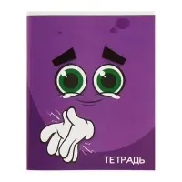 Набор тетрадей, 96 листов в клетку, Calligrata &laquo;Смайлики&raquo;, 4 штуки