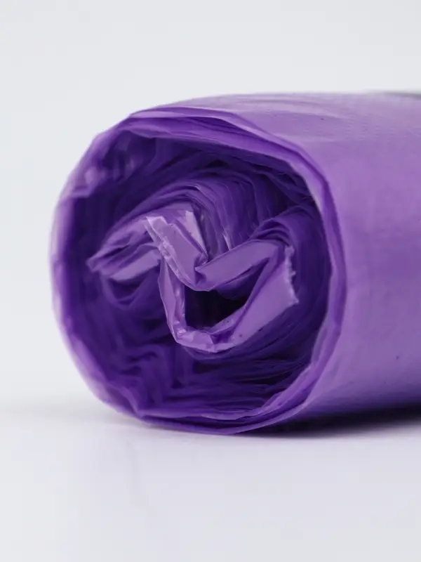 Мешки для мусора в рулоне ароматизированные UpakLand 120 л, лаванда ПНД, толщ 20 мкм, 10 шт.