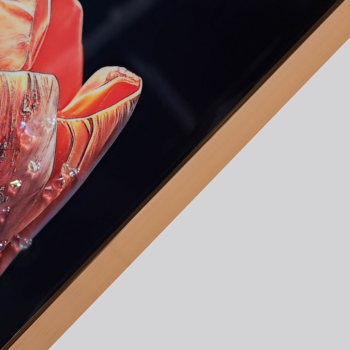 Картина акрил  Картина акрил "Тюльпан с каплями росы" 60х39,5 см