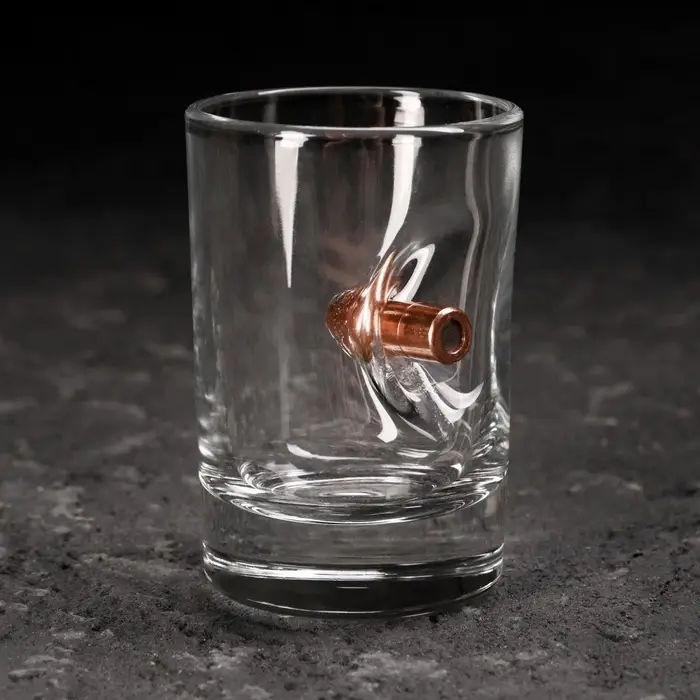 Стопки с пулей &laquo;Непробиваемые&raquo;, 2 шт., 50 мл