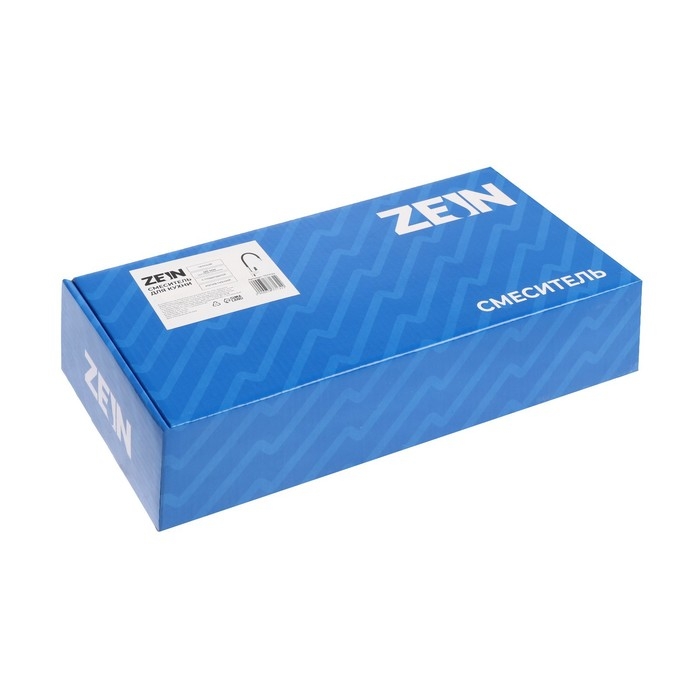 Смеситель для кухни ZEIN Z2230, гибкий силиконовый излив, картридж керамика 40 мм, черный Смеситель для кухни ZEIN Z2230, гибкий силиконовый излив, картридж керамика 40 мм, черный