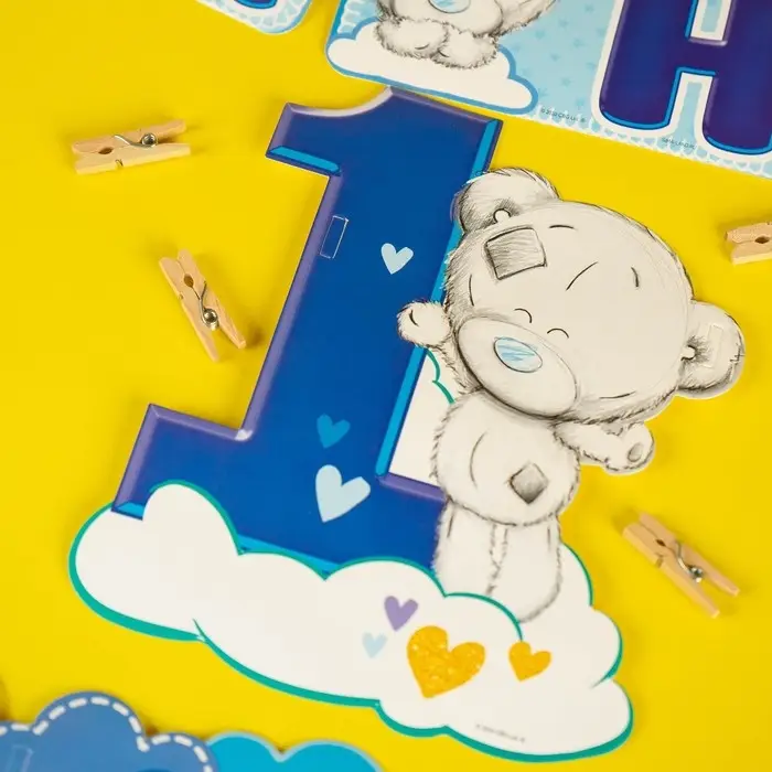 Гирлянда на ленте «Мне 1 год» с местом под фото, 15×16 см Me to You Гирлянда на ленте «Мне 1 год» с местом под фото, 15×16 см Me to You