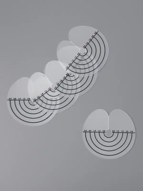 Разделители прядей для наращивания волос, набор - 5 шт.