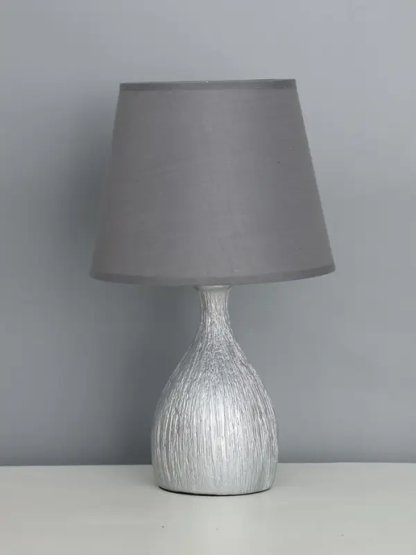Настольная лампа с абажуром RISALUX &laquo;Силвия&raquo;, Е14, 40 Вт, 20&times;20&times;34.5 см