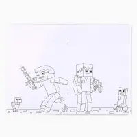 Блокнот раскраска А5, 8 страниц «Настоящему герою» Блокнот раскраска А5, 8 страниц «Настоящему герою»