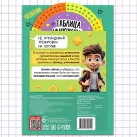 Книга с крутящейся шпаргалкой &laquo;Тренажёр по математике&raquo;, 44 стр., 7+