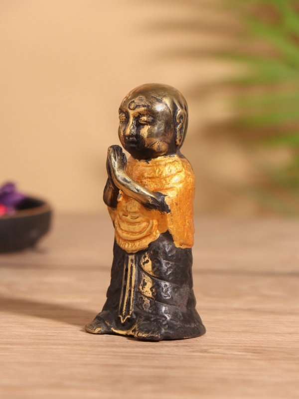 Сувенир бронза Сувенир бронза "Монах" 4х5х9 см