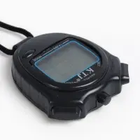 Секундомер ТА 299/2100, 8.2&times;6.5&times;2 см, 99 отсечек, обратный отсчёт, будильник, часы, календарь