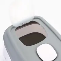 Туалет закрытый с УФ-лампой и миской 52×38×37 см, серый Туалет закрытый с УФ-лампой и миской 52×38×37 см, серый