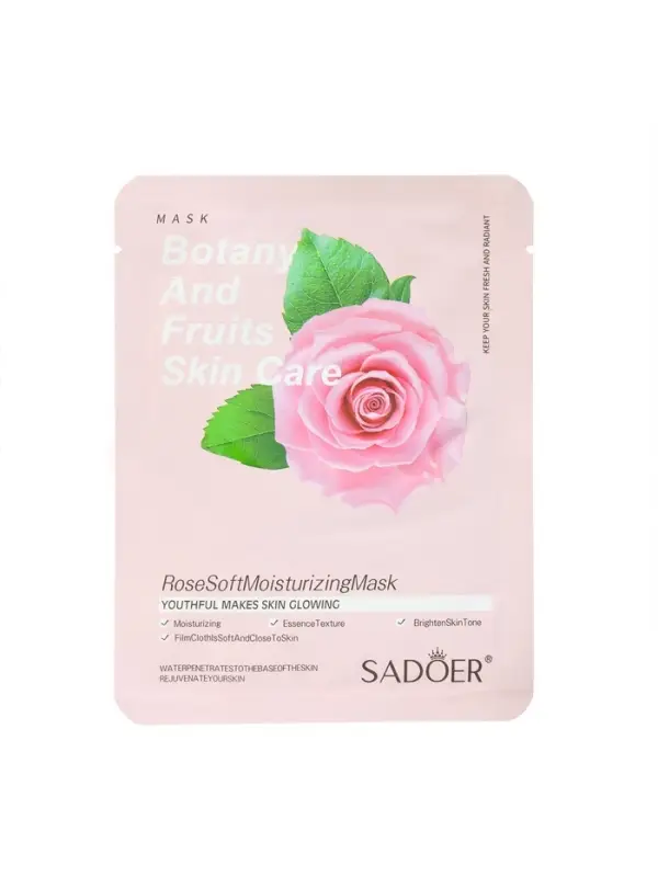 Маска тканевая для лица «Розовая роза», увлажняющая Маска тканевая для лица «Розовая роза», увлажняющая