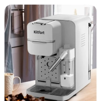 Кофеварка «2 в 1» рожковая капсульная КТ-7253 - 1350 Вт Кофеварка «2 в 1» рожковая капсульная КТ-7253 - 1350 Вт