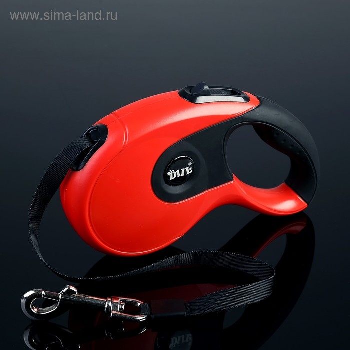 Рулетка DIIL, 5 м, до 40 кг, лента, прорезиненная ручка, красная с чёрным Рулетка DIIL, 5 м, до 40 кг, лента, прорезиненная ручка, красная с чёрным