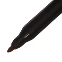 Маркер перманентный Centropen 2536, чёрный, узел 2.0 мм, линия 1 мм