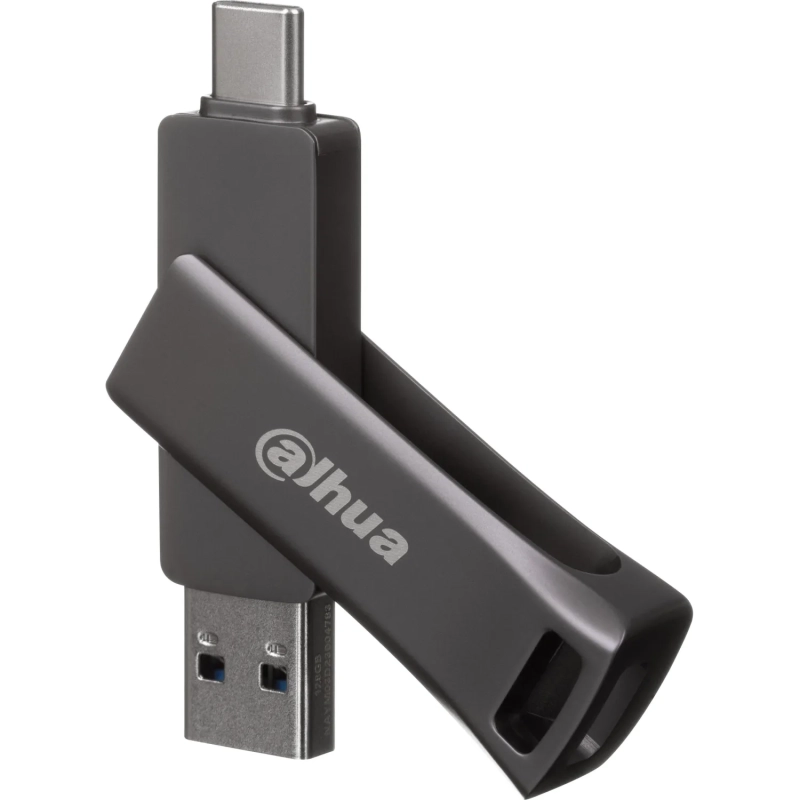 Флеш-память Dahua 128 ГБ, USB3.2 Gen1 Type A и Type C DHI-USB-P629-32-128GB