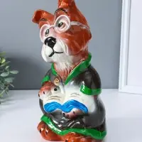 Копилка для денег &laquo;Пёс-профессор&raquo;, 23&times;16&times;12 см