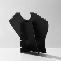 Бюст для украшений QF, 23&times;7&times;24 см, h=24 см, чёрный