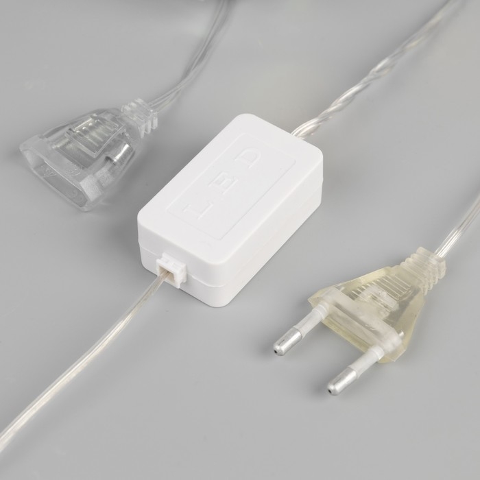 Гирлянда «Нить» 4.5 м с насадками «Цветочные шары», IP20, прозрачная нить, 15 LED, свечение зелёное, 220 В Гирлянда «Нить» 4.5 м с насадками «Цветочные шары», IP20, прозрачная нить, 15 LED, свечение зелёное, 220 В