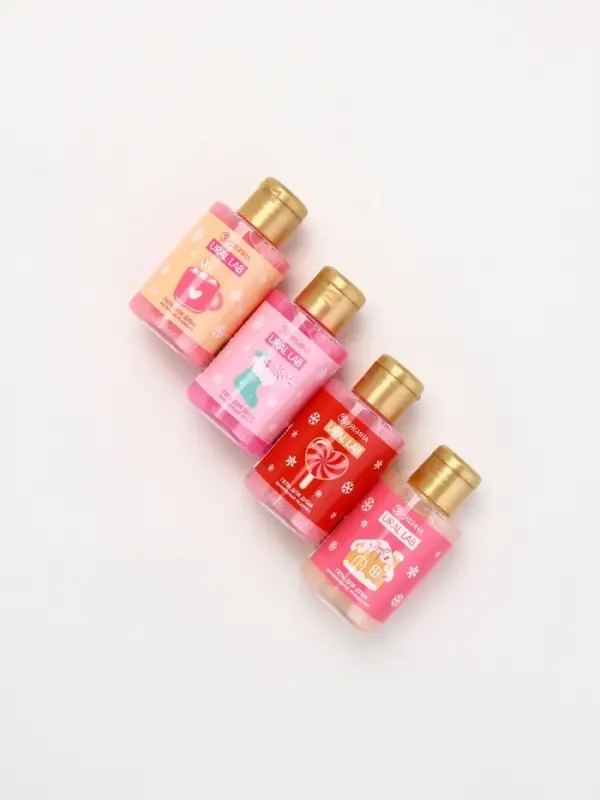 Гель для душа &laquo;Волшебство рядом&raquo;, новогодний набор 4 шт, URAL LAB