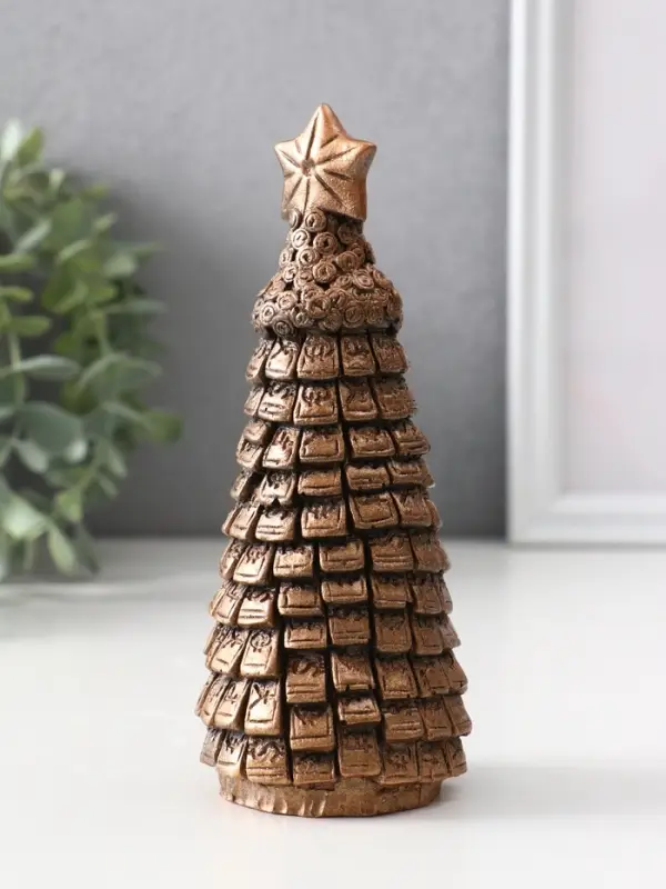 Фигура «Ёлка денежная», 15×6×6 см, бронза Фигура «Ёлка денежная», 15×6×6 см, бронза