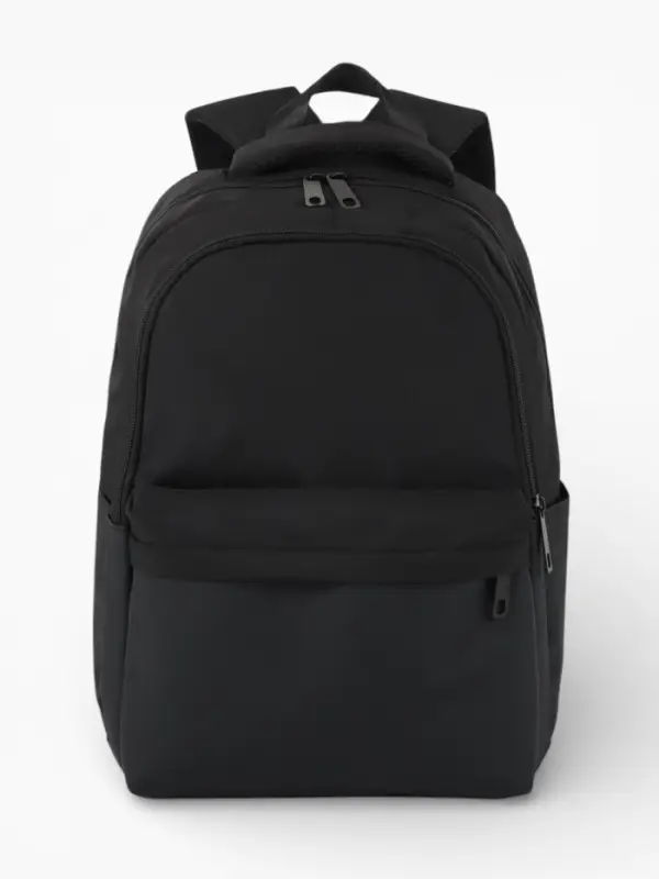 Рюкзак, водонепроницаемое дно, 2 отделения, 3 кармана, 27&times;14&times;39 см, чёрный