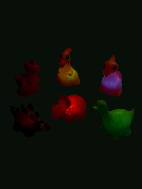 Игровой набор для купания Игровой набор для купания "Диномир" световые эффекты, 6 игрушек в наборе